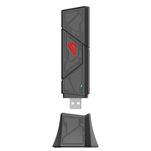Asus (ROG USB-BE92) BE6500 Tri-Band Wi-Fi 7 USB Adapter, USB Type A & C, 4096-QAM, MLO, WPA3 Security, OFDMA, MU-MIMO, Cradle Asus (ROG USB-BE92) BE6500 Tri-Band Wi-Fi 7 USB Adapter, USB Type A & C, 4096-QAM, MLO, WPA3 Security, OFDMA, MU-MIMO, Cradle